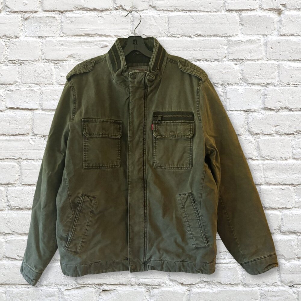 Levi's Men's Green Utility Jacket | Men's Large